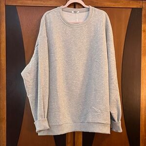 NWT Heather Gray Crewneck Sweatshirt